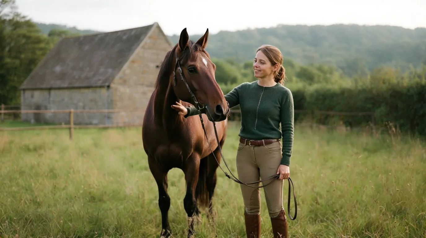 Cours d'équitation à Saint-Sornin-la-Marche, Haute-Vienne