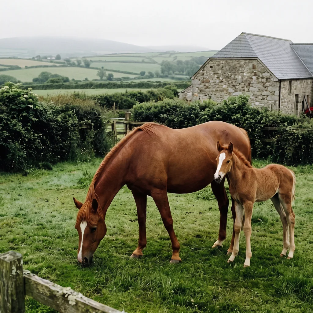 Élevage de chevaux au Les Écuries de la Gartempe, Saint-Sornin-la-Marche